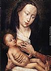 Rogier Van Der Weyden Famous Paintings - Portrait Diptych of Jean de Gros left wing